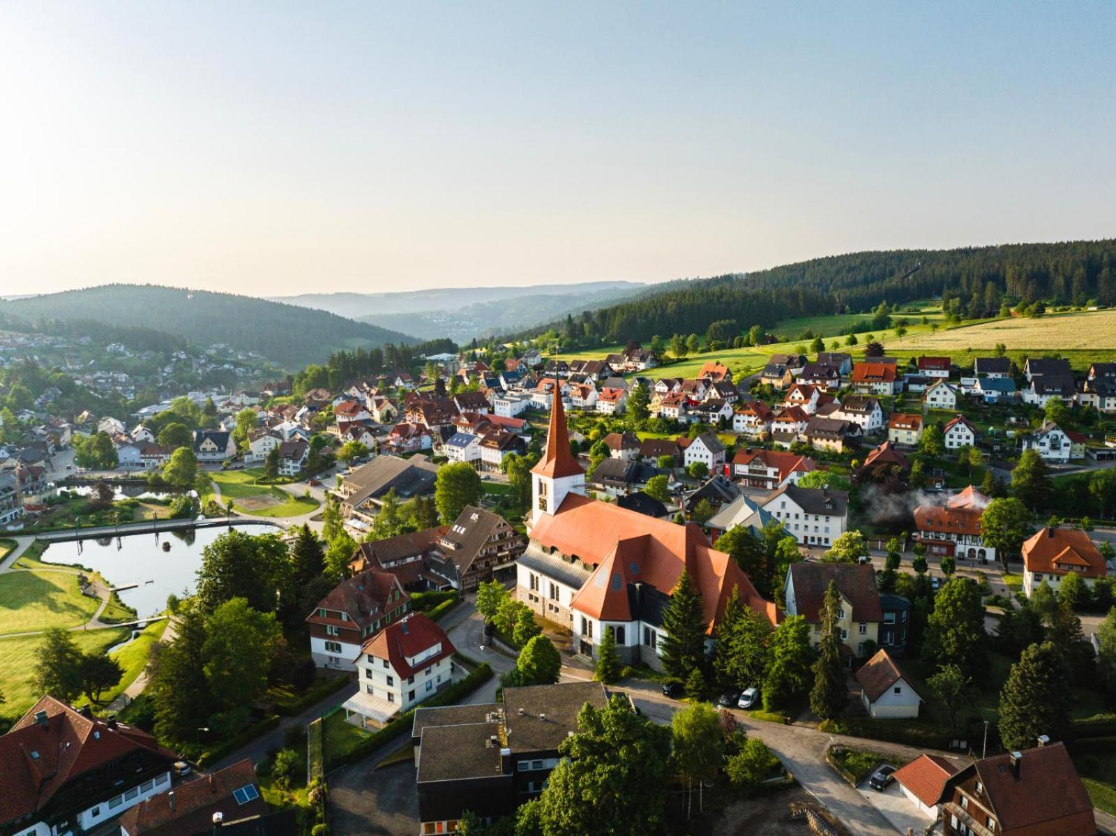 Landhaus Panoramablick Schonach im Schwarzwald 外观 照片